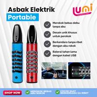 Gambar Pipa Asbak Portable Padud holder filter rokok pemantik USB - Putih dari Lumigroup undefined 4 Tokopedia