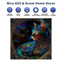 Gambar EF Cat Wooden Jigsaw Puzzles for AdultsUnique Shaped PiecesPerfect dari electro faqss undefined 5 Tokopedia