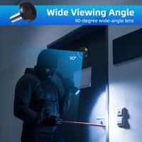 Gambar Tomteen 2.8 inch LCD Display Digital Peephole Doorbell 90 °Wide Angle Viewer Cat Eye Door Camera Outdoor Monitor Home Security dari Quest Labs undefined 2 Tokopedia