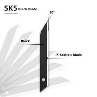 Gambar Deli Utility Knife SK5 Carbon Steel Retractable Box Cutter 30° Small Craft Cutting Tools Work sharp Art Supplies Office Gadgets dari raurstoree undefined 3 Tokopedia