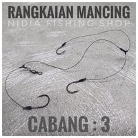 Gambar Rangkaian Kail jadi Cabang 2 & Cabang 3 | Rangkaian Kenceh Ikan Mas dari toko lemoon undefined 4 Tokopedia