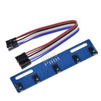 Gambar TCRT5000 Sensor Reflektif Inframerah IR Modul Jalur Garis Penghalang Saklar Fotolistrik untuk Papan Triode Dioda Arduino 3.3V dari Lamaris Store undefined 2 Tokopedia