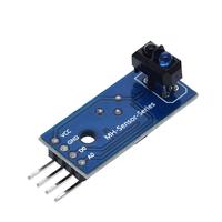 Gambar TCRT5000 Sensor Reflektif Inframerah IR Modul Jalur Garis Penghalang Saklar Fotolistrik untuk Papan Triode Dioda Arduino 3.3V dari Lamaris Store undefined 3 Tokopedia