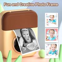 Gambar WH Instant Photo Printing Camera 2.4inch IPS Screen Child Digital Ca dari WorryFree Hasina undefined 1 Tokopedia