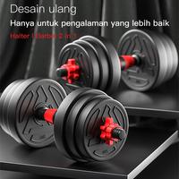 Gambar 【Terbaru 2023】 Dumbbell Set 20KG+ Kettlebell Fitness Equipment 6 in 1 Barbell Set dari Ordioz undefined 4 Tokopedia