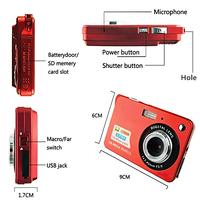 Gambar WH Portable Digital Camera 1080P Video Camcorder 48MP Photo 8X Zoom dari WorryFree Hasina undefined 3 Tokopedia