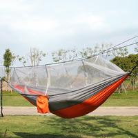 Gambar Portable Travel Outdoor Camping Hanging Sleeping Single and Double Hammock with Mosquito Net Hammock Chair Outdoor Furniture dari sagara toy`s undefined 1 Tokopedia