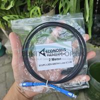 Gambar Patchord 2 Meter Economis Hitam Patchor 2M Flat Oudoor 2mm dari Bukit Fiber Optik undefined 1 Tokopedia