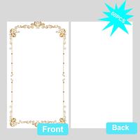 Gambar Advanced 60PCS Blank Gift Notes Cards DIY Craft Small Word Business dari Arishop Indo undefined 1 Tokopedia