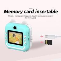 Gambar WH Kids Instant Print Camera Boy Girl Digital Photo Camera With Ther dari WorryFree Hasina undefined 3 Tokopedia