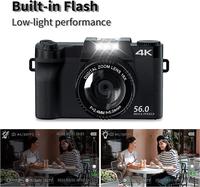 Gambar WH 56MP Digital Photo Camera 4K Photography Camcorder Auto Focus Vlo dari WorryFree Hasina undefined 2 Tokopedia