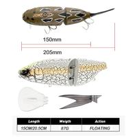 Gambar Advanced Big Bait Fishing Lure 21cm 87g Floating 2 Section for Pike dari rumiao undefined 1 Tokopedia
