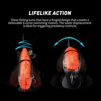 Gambar Advanced Big Bait Fishing Lure 21cm 87g Floating 2 Section for Pike dari rumiao undefined 3 Tokopedia