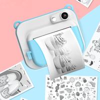 Gambar WH Childrens Camera With Print Kids Instant Printing Digital Photo dari WorryFree Hasina undefined 4 Tokopedia