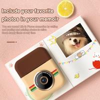Gambar WH Instant Photo Printing Camera 2.4inch IPS Screen Child Digital Ca dari WorryFree Hasina undefined 3 Tokopedia