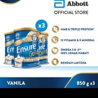 Gambar Ensure Gold Hmb Vanilla 850 G Paket Isi 3 Kaleng Div dari Divine eStore undefined 1 Tokopedia