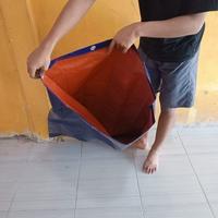 Gambar Karung Kurir / Tas Kurir / Karung Terpal, Serbaguna UK L 80cm T 1m - A3 Agak Tipis, 60x100 dari Toko Gungdi Murah undefined 4 Tokopedia