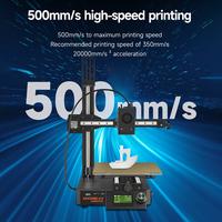 Gambar BM KINGROON KP3S PRO V2 3D Printer 500mms High Speed Printing with dari Box Models undefined 5 Tokopedia
