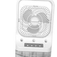 Gambar Cooling Fan 3 Level Humidify 3 Speed Home USB Personal Desk Fan Portable Air Conditioner for Fishing Outside Kitchen Camping Car dari sagara toy`s undefined 5 Tokopedia
