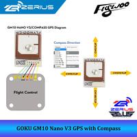 Gambar FLYWOO GOKU GM10 Nano V3 GPS with Compass for FPV Drone dari Zerius undefined 4 Tokopedia