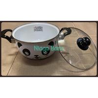 Gambar Maspion Hello Panda Panci Enamel 18 CM dari sepatusupwrjsosn undefined 2 Tokopedia