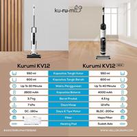 Gambar Kurumi KV 12  NEW Wet & Dry Cordless Stick Vacuum Cleaner - KV 12 New dari GnG Store undefined 2 Tokopedia