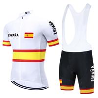Gambar SPAIN Cycling Jersey Set ESPAÑA 2022 Team Summer Bicycle Cycling Clothing Bike Clothes Men Mountain Sports Ropa Ciclismo Hombre dari sahohadotcom undefined 5 Tokopedia