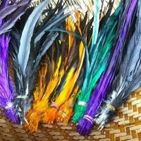 Gambar Bulu ayam jago asli lancur syal GERAISURYA dari Andromeda star undefined 5 Tokopedia