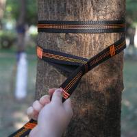 Gambar Camping  hammocks for outdoor furniture garden swings hanging hammocks with tree friendly straps and 16 loops sleeping hammocks dari sagara toy`s undefined 3 Tokopedia
