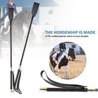 Gambar Cambuk Kuda/Pecut Kuda Portable Lightweight Horse Whip Equestrian Spanking Training PU Leather With Non Slip Handle dari tokoatthallah04 undefined 5 Tokopedia