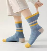 Gambar KK220 Kaos Kaki Wanita Autumn Korea Style Women Socks - ginger brown dari Dneo Store undefined 5 Tokopedia