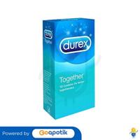 Gambar DUREX TOGETHER KONDOM BOX 12 PCS dari Apotek Kunci Medika Denpasar Timur By GoApotik undefined 1 Tokopedia