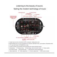 Gambar NEW! sansui papan amplifier board audio bluetooth usb FM radio TF player subwoofer speaker 8 10 inch 40w dari Legeeun undefined 4 Tokopedia