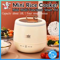Gambar SGIn Stock] 1.8L Mini Rice Cooke Electric Machine Multifunction Operation Simple Kitchen Appliances Portable Home Hot Pot 1-2 People dari Ika oseng310 undefined 1 Tokopedia