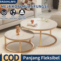 Gambar Terbaru Meja Tamu Minimalis Set /Meja Minimalis/Meja Ruang Tamu/Furniture Ruang Tamu/Meja Industrial Minimalis Kode 603 - Kayu 40cm dari Kini Creatife Store undefined 3 Tokopedia