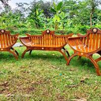 Gambar Terbaru Kursi Ruang Tamu Jati Minimalis Model Yu Yu Furniture Unik Harga Murah Kode 567 dari Kini Creatife Store undefined 5 Tokopedia