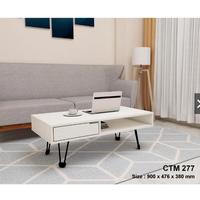 Gambar Terbaru Furniture Ggwpij Meja Ruang Tamu Kotak Coffee Table Kaki Besi Kode 873 - KOTAK PUTIH dari Kini Creatife Store undefined 1 Tokopedia