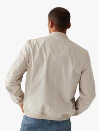 Gambar M&S - Jaket Pria - Cotton Rich Bomber Jacket - Stone - Stone, INT L/REG dari MARKS&SPENCER undefined 2 Tokopedia