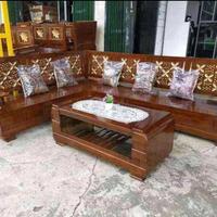 Gambar Terbaru Set Kursi Meja Tamu Sudut Jati Ruang L Furniture Lancar Mebel Jepara Kode 636 dari Kini Creatife Store undefined 3 Tokopedia