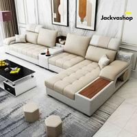 Gambar Terbaru Jt-An Kursi Sofa Minimalis Furniture Ruang Tamu Keluarga Sofa L Kode 491 dari Kini Creatife Store undefined 1 Tokopedia