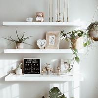 Gambar Terbaru Rak Ambalan 3 Pcs 50X12Cm / Rak Dinding Minimalis Furniture Ruang Tamu Kode 763 - Putih dari Kini Creatife Store undefined 1 Tokopedia