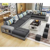 Gambar Terlaris Furniture Ruang Tamu Sofa Minimalis Modern U Sudut Full Set Terbaru Kode 661 dari Kini Creatife Store undefined 1 Tokopedia