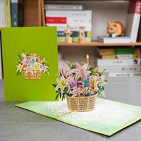 Gambar ST Happy Easter Gift for Kids Pop Up Card 3D Easter Egg Greeting Car dari Shaos Tekno undefined 3 Tokopedia