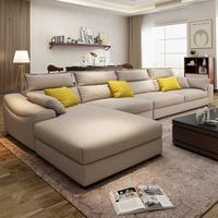Gambar Terbaru Sofa Letter L Minimalis Furniture Sofa Jati Ruang Tamu Super Empuk Kode 457 dari Kini Creatife Store undefined 2 Tokopedia