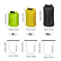 Gambar Waterproof Dry Sacks Pack of 3 Lightweight Waterproof Storage Dry Bags for Outdoor Camping Boating Hiking Rafting dari EHA HAHAHAHA undefined 5 Tokopedia