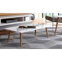 Gambar Terlaris New Update Furniture 2024 Meja Lesehan Kayu Panjang Ruang Tamu 80X40 Kode 685 - 60x40x25 Putih dari Kini Creatife Store undefined 4 Tokopedia