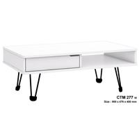 Gambar Terbaru Furniture Ggwpij Meja Ruang Tamu Kotak Coffee Table Kaki Besi Kode 873 - KOTAK PUTIH dari Kini Creatife Store undefined 2 Tokopedia