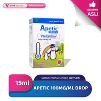 Gambar Apetic 100 mg/ml Drops Membantu Menurunkan Demam (15 ml) dari VIVA APOTEK undefined 1 Tokopedia