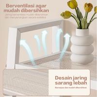 Gambar Terbaru Pipi Furniture Rak Buku / Rak Ruang Tamu Serbaguna / Rak Serbaguna / Kode 559 - 4L P60CM Putih dari Kini Creatife Store undefined 2 Tokopedia