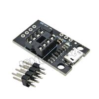 Gambar ATTINY Development Board For ATtiny13A/ATtiny25/ATtiny45/ATtiny85 Programming Editor Micro Usb Power Connector Pluggable new dari xrayh undefined 5 Tokopedia